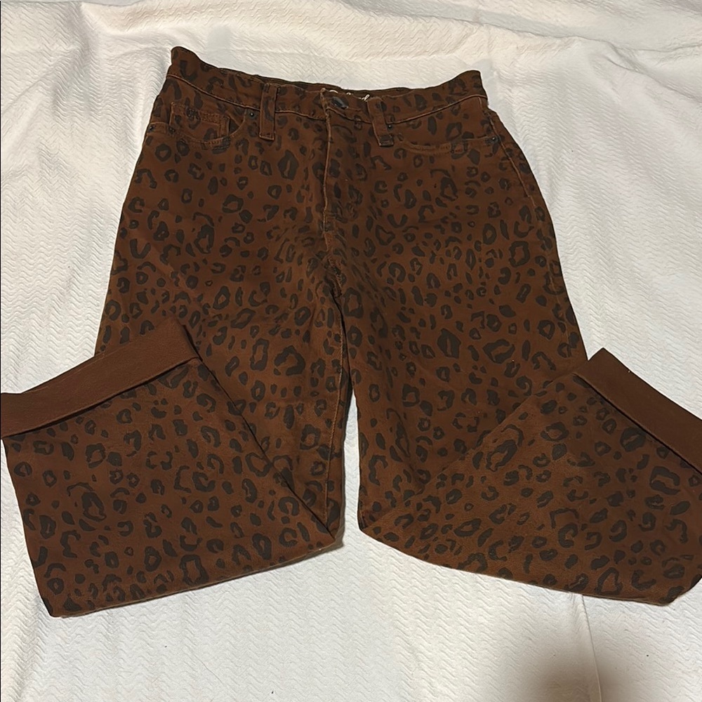 Universal Thread Brown Leopard Pants